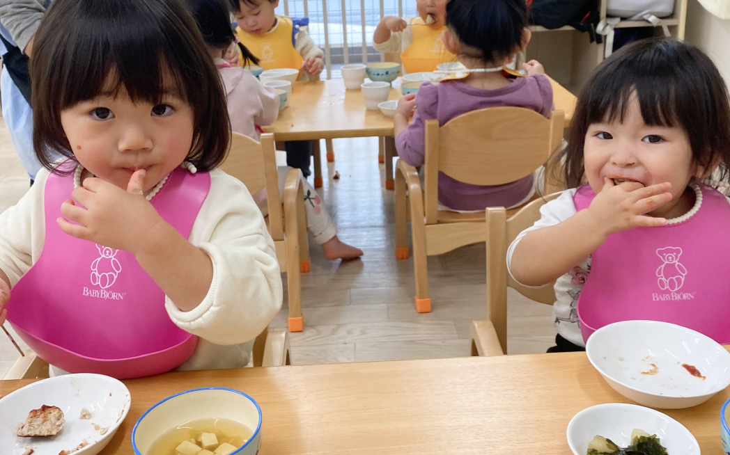 保護者の負担が少なく、優しい保育園を目指します